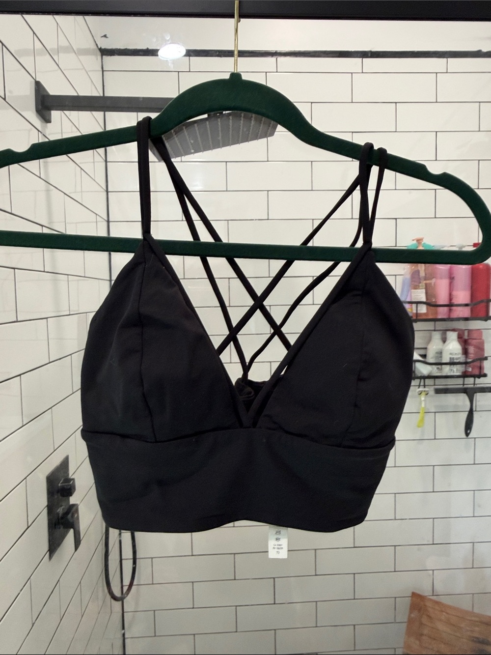 Black Strappy Bralette - LULULEMON